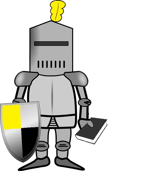Black Knight with Book Black Knight with Book